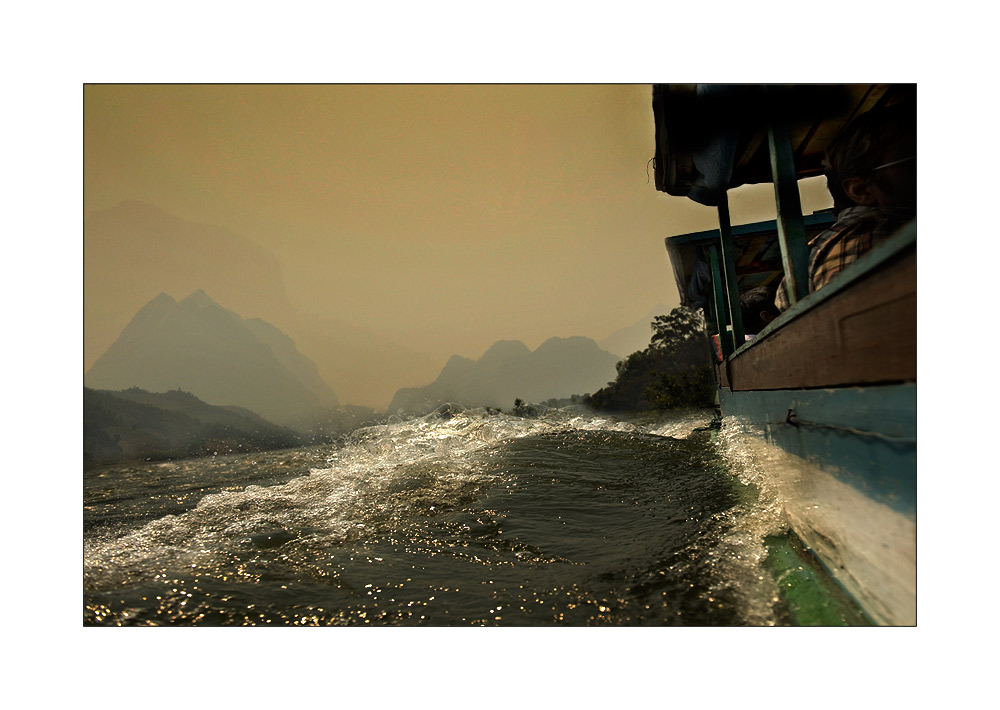 Mit dem Boot nach Luang Prabang