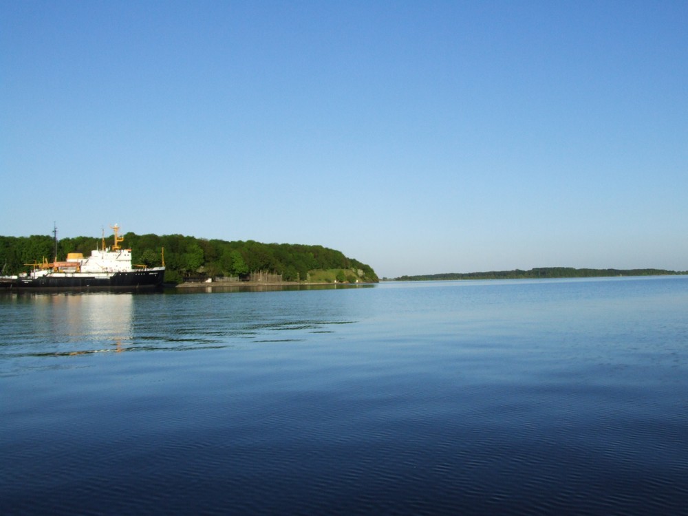 ... mit dem Boot unterwegs