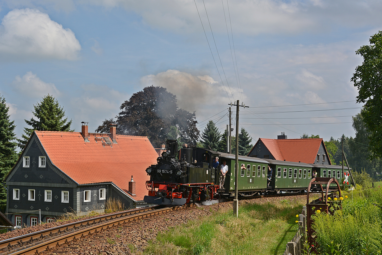 Mit dem DR-Rekozug nach Kurort Jonsdorf