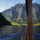 Mit dem ersten Boot über den Königsee