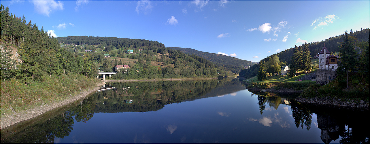 Mit dem ersten Elbe-Stausee...