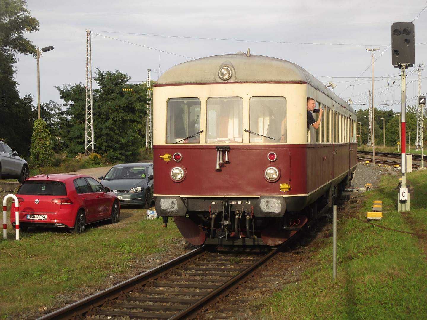 Mit dem Esslinger Triebwagen zurück nach Berga Kelbra 3.