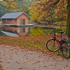 Mit dem Fahrrad in den Bürgerpark