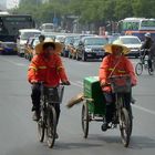 Mit dem Fahrrad in Peking - China