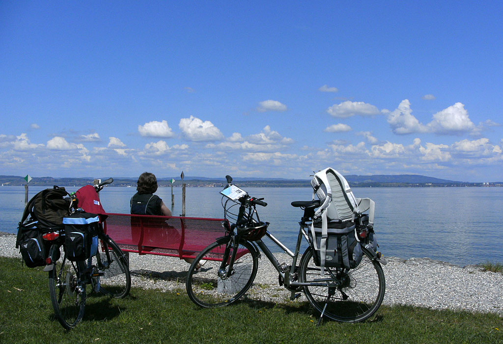 Mit dem Fahrrad unterwegs