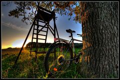 Mit dem Fahrrad unterwegs ...