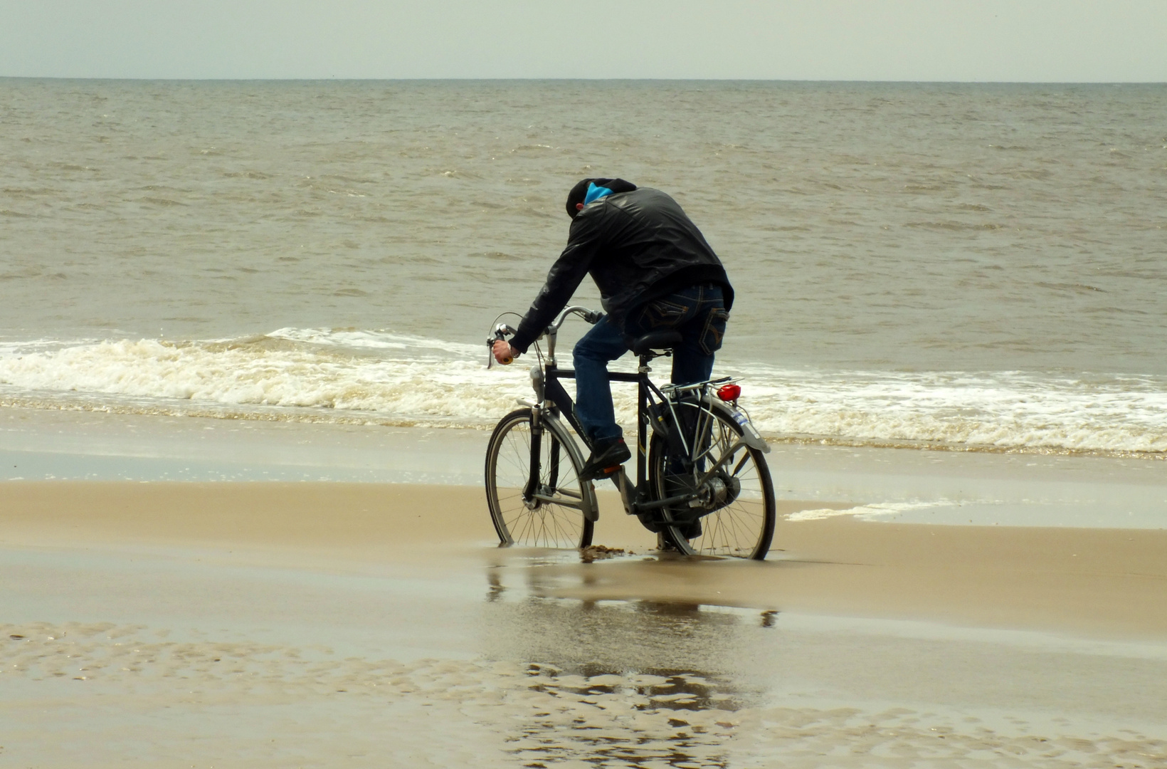 Mit dem Fahrrad zum Strand ???