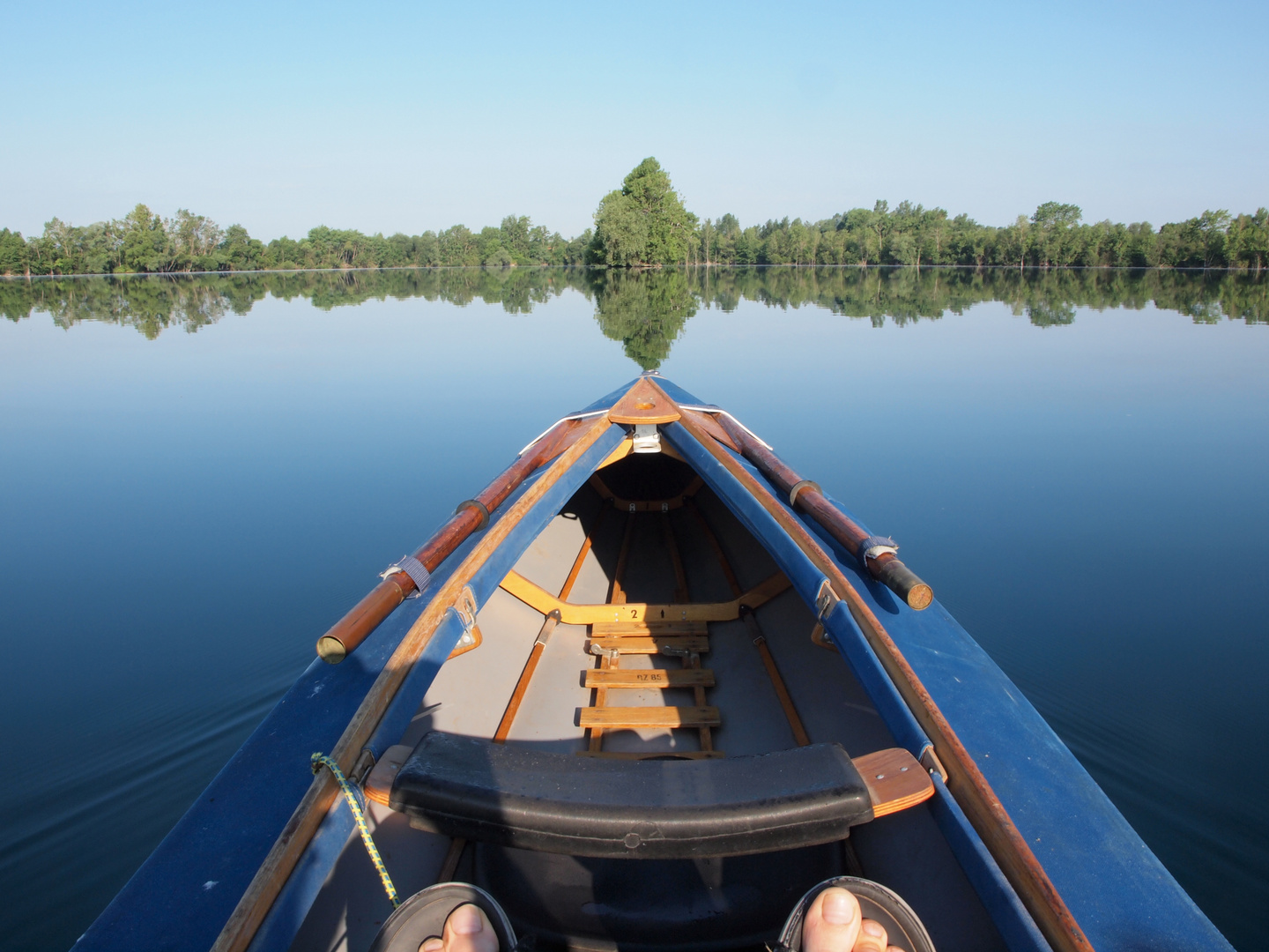 Mit dem Faltboot unterwegs