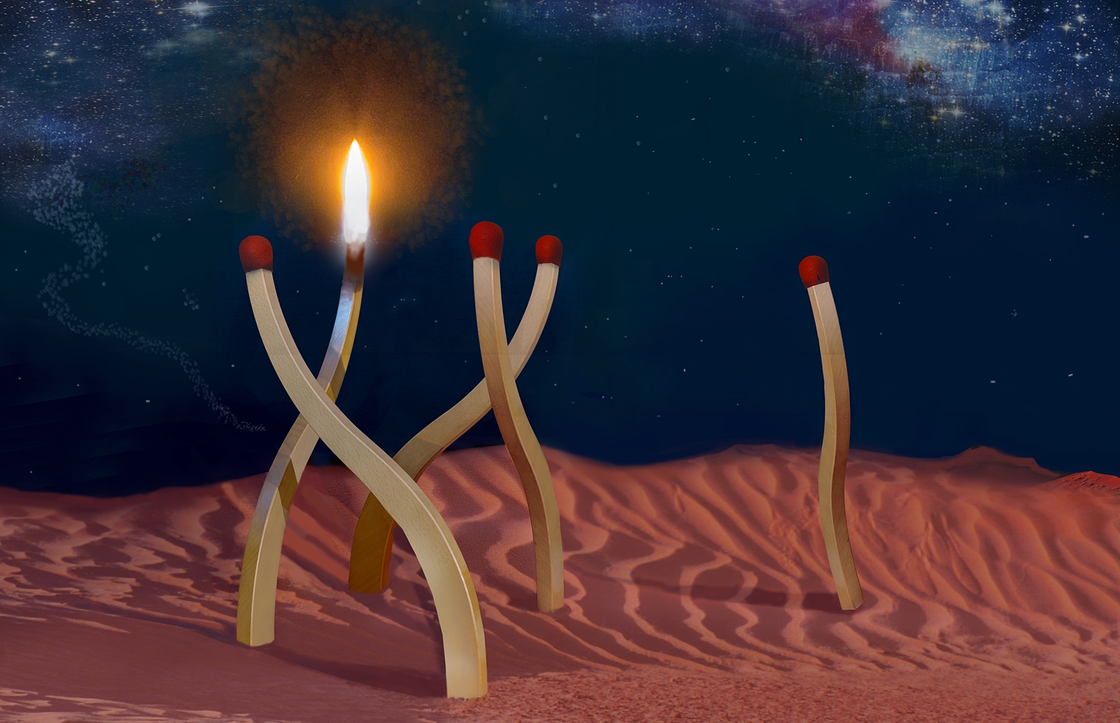 mit dem Feuer spielen.... Foto & Bild surreal, composing, tanz Bilder auf