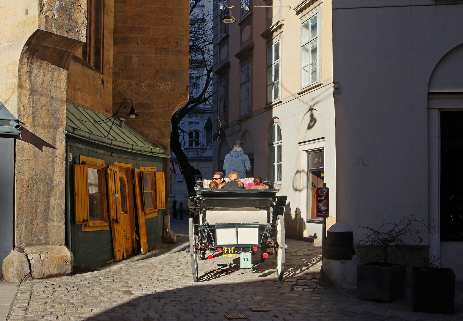 Mit dem Fiaker unterwegs in Wien