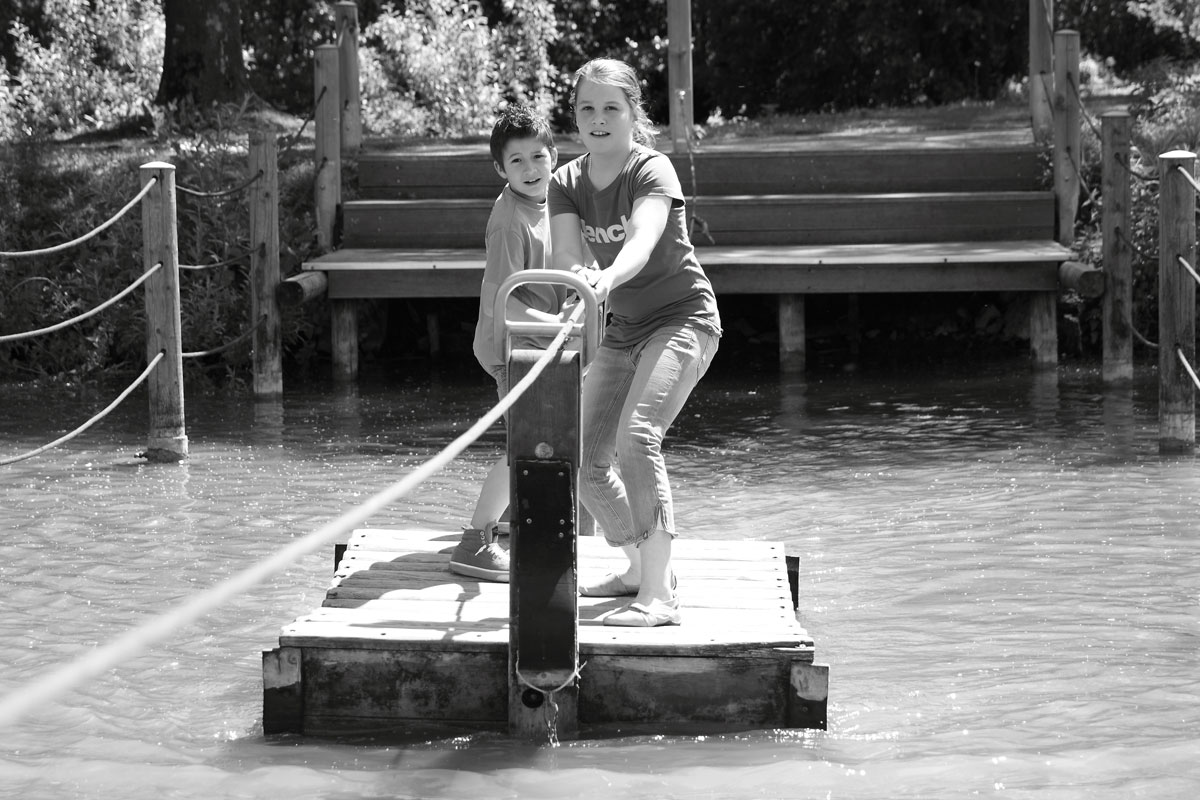 Mit dem Floos über den Rio Grande