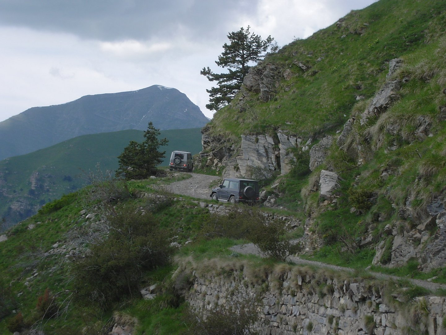 Mit dem "G" über alte Militärstraßen im Piemont