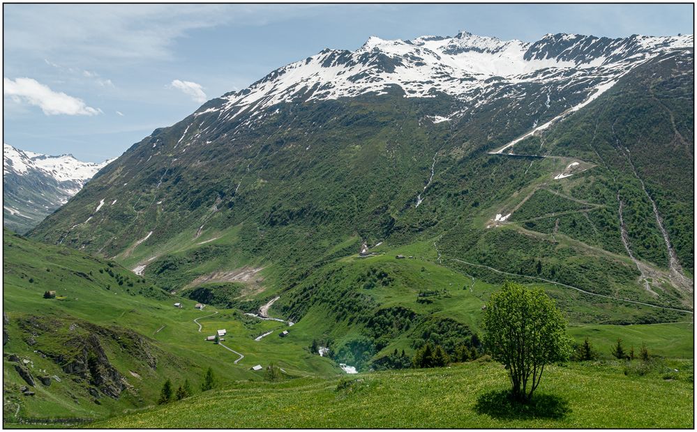 Mit dem Glacier Express unterwegs