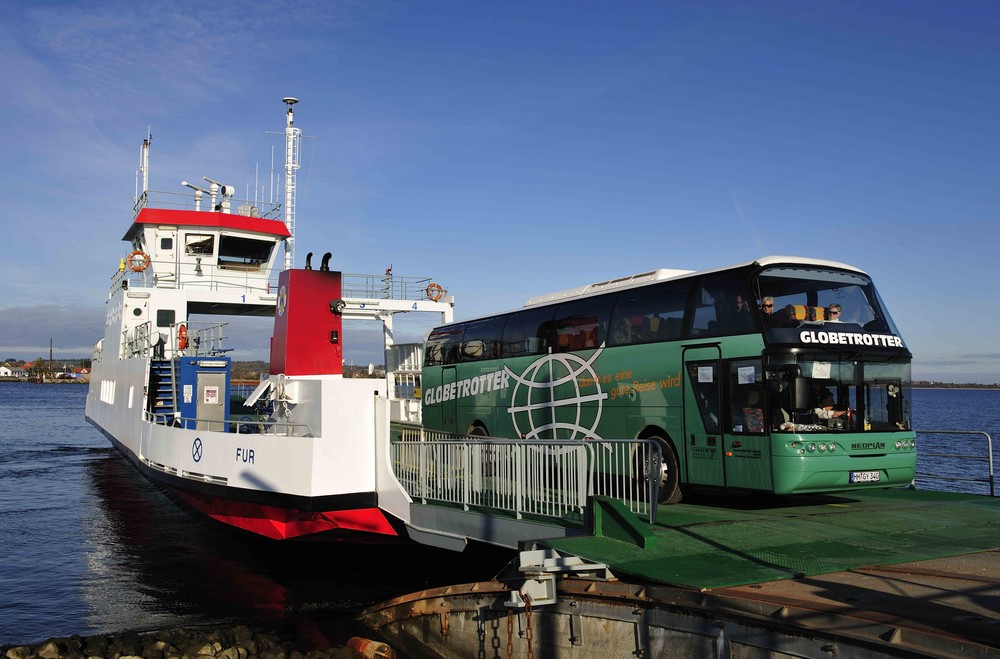 Mit dem Globetrotter Reisebus auf der Insel Fur