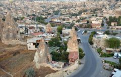 Mit dem Heißluftballon über Göreme in Kappadokien