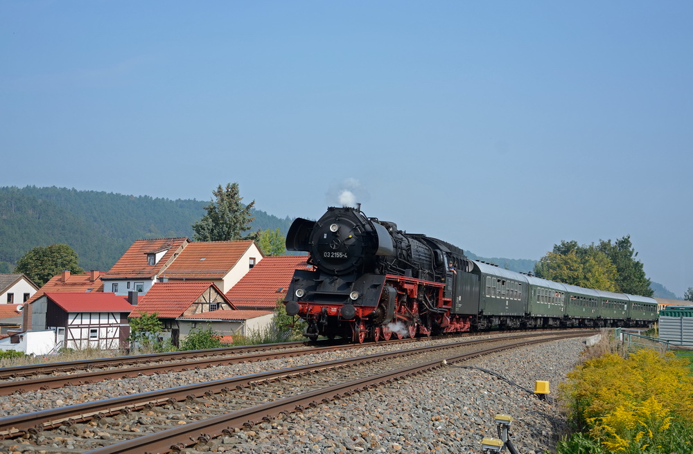 mit dem hohen Rad nach Meiningen