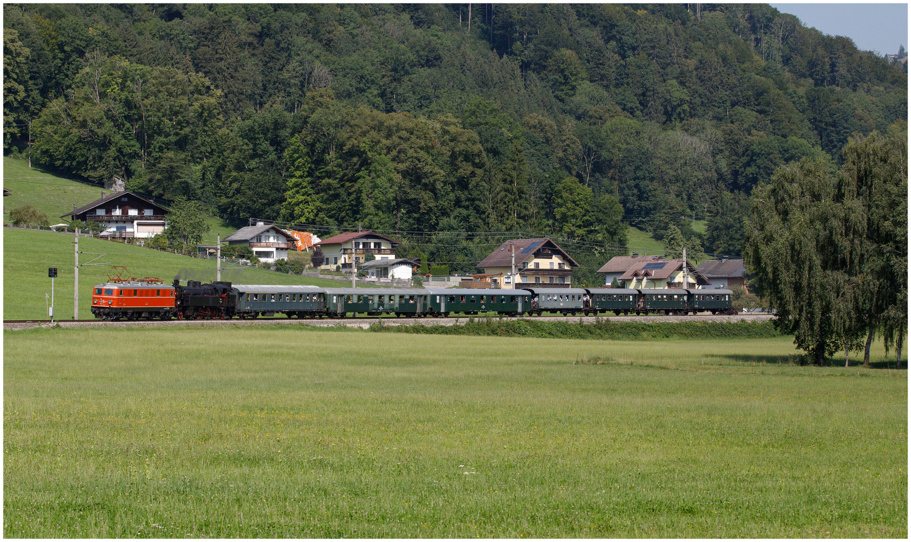 "Mit dem Kaiserzug zur  Audienz nach Bad Ischl"