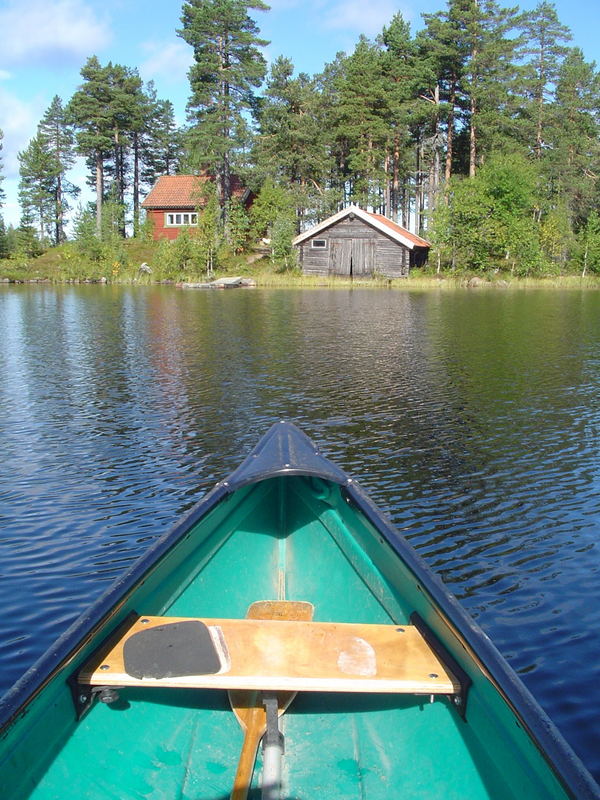 Mit dem Kanu in Schweden unterwegs