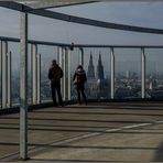 Mit dem Kölner Dom ( fast ) auf Augenhöhe ... (1)