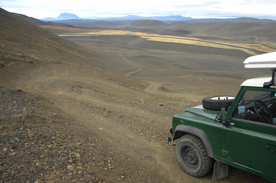 Mit dem Landi im Hochland von Island