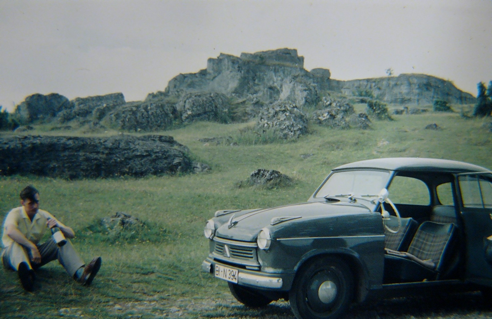 mit dem Lloyd unterwegs 1958