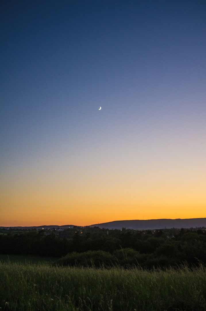 mit dem mond