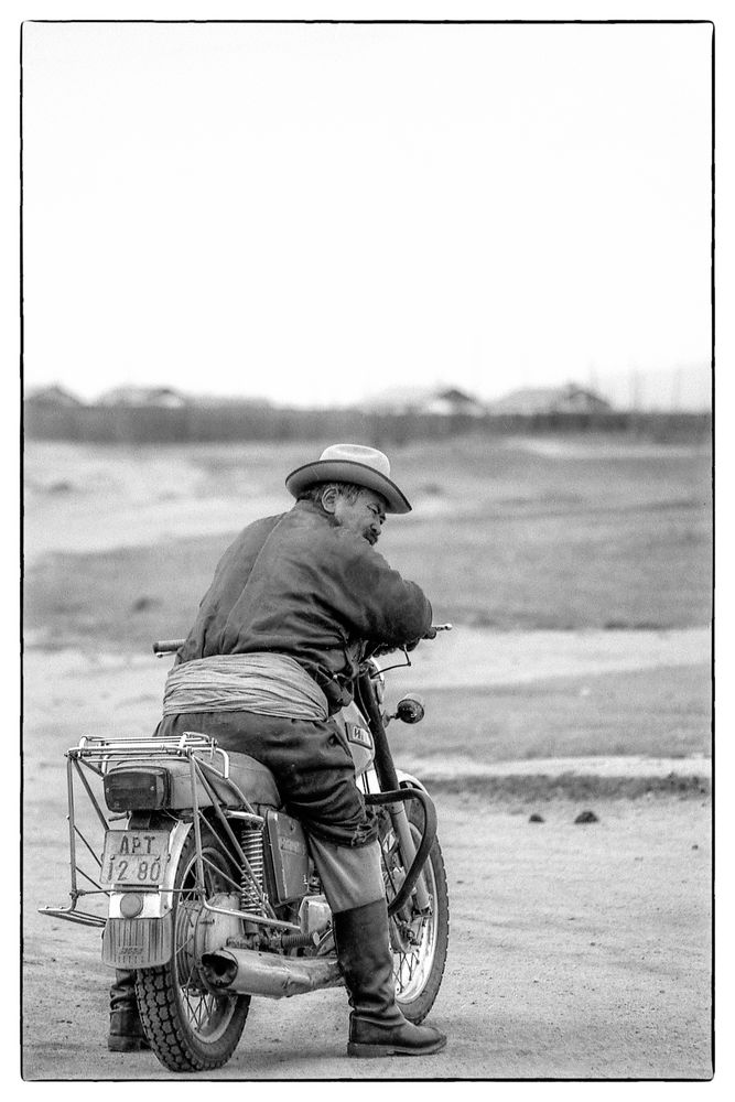 Mit dem Motorrad durch die Mongolei