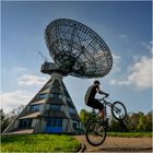 Mit dem Mountainbike zum Astropeiler Stockert