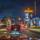 Mit dem Mustang auf dem Strip in Vegas