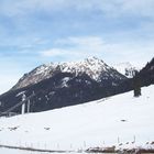 Mit dem Nebelhorn im Hintergrund