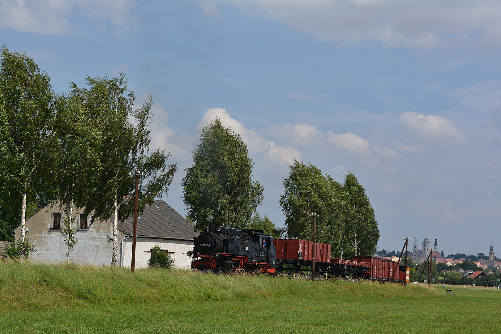 Mit dem Ng 802 zwischen Zittau-Vorstadt und Bertsdorf