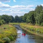 Mit dem Paddelboot auf der Wümme