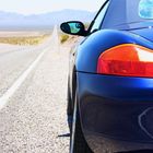 mit dem Porsche ins Death Valley