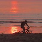 Mit dem Rad am Meer....selten aber kommt vor