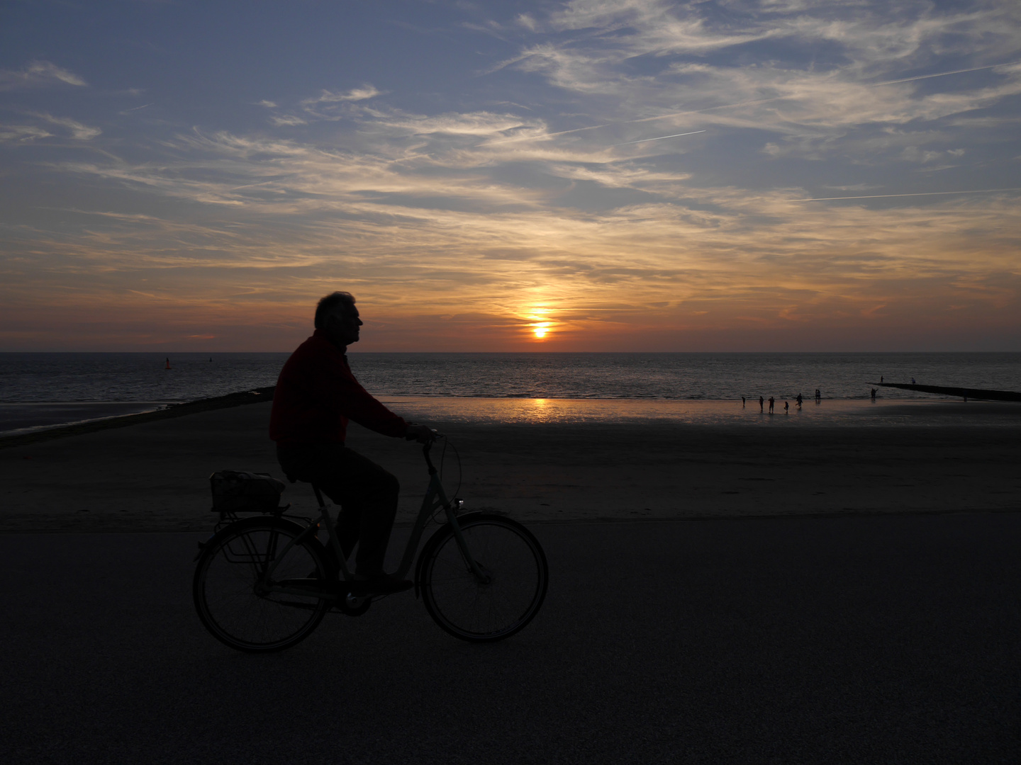 mit dem Rad auf Norderney unterwegs