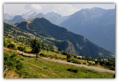 Mit dem Rad hinauf, 1860m