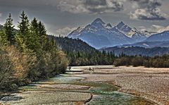 Mit dem Radl durch die Isar