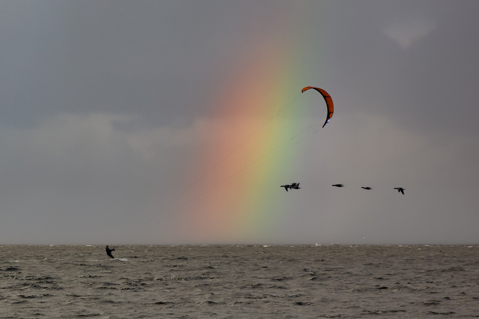 Mit dem Regenbogen ziehen...