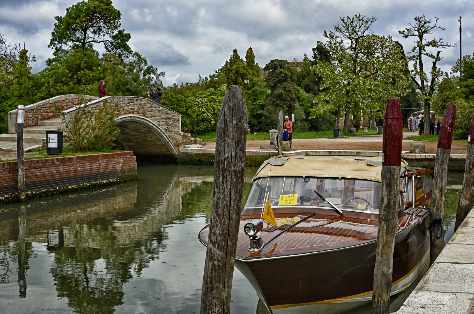 Mit dem Riva Boot nach Torcello