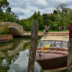 Mit dem Riva Boot nach Torcello