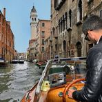 Mit dem Rivaboot durch Venedig