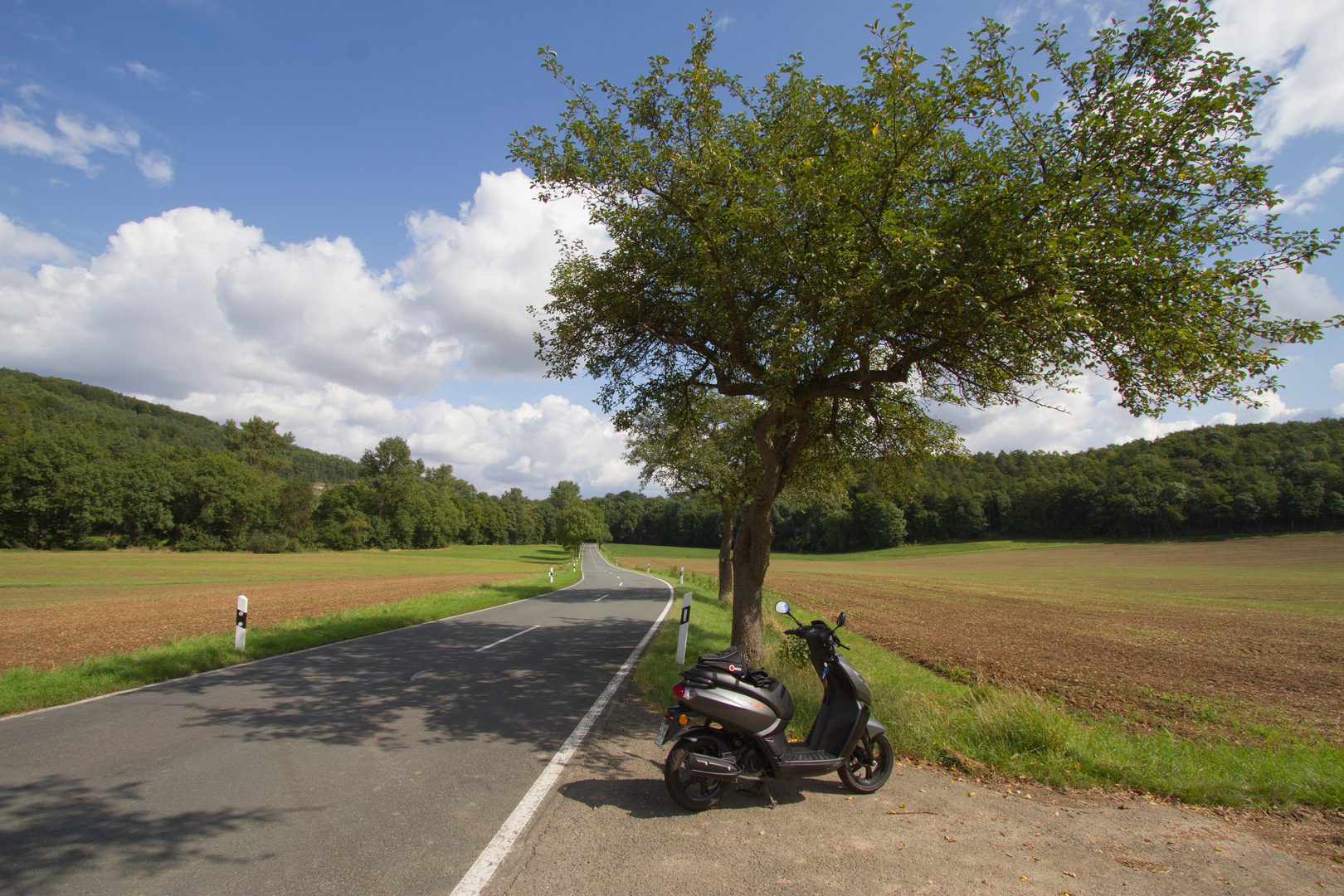 Mit dem Roller durch Thüringen