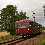 Mit dem Schienenbus nach Philippsburg