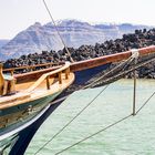 mit dem Schiff nach Nea Kameni - Kykladen/Griechenland