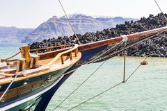 mit dem Schiff nach Nea Kameni - Kykladen/Griechenland