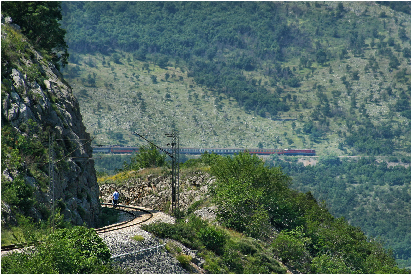 Mit dem Schnellzug durch die Berge LXIX