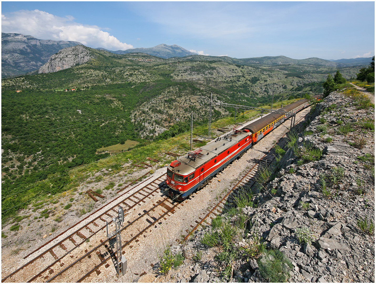 Mit dem Schnellzug durch die Berge LXVIII