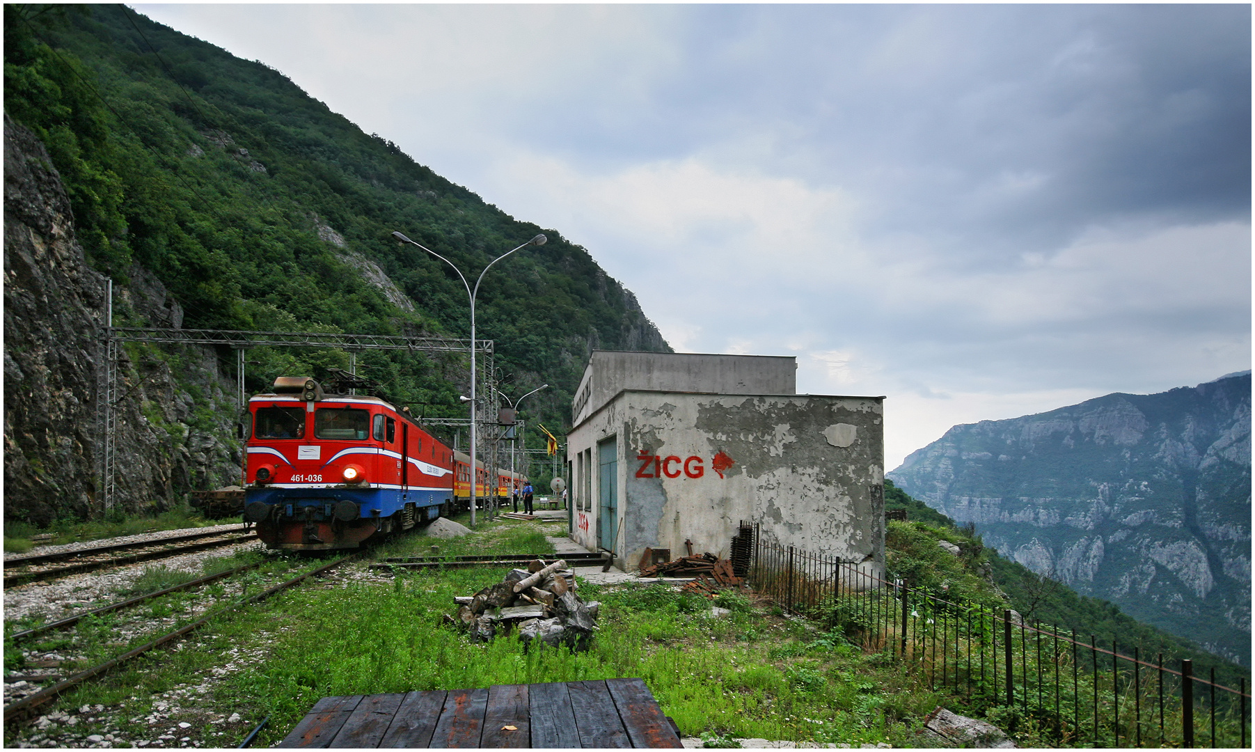 Mit dem Schnellzug durch die Berge LXXVIII