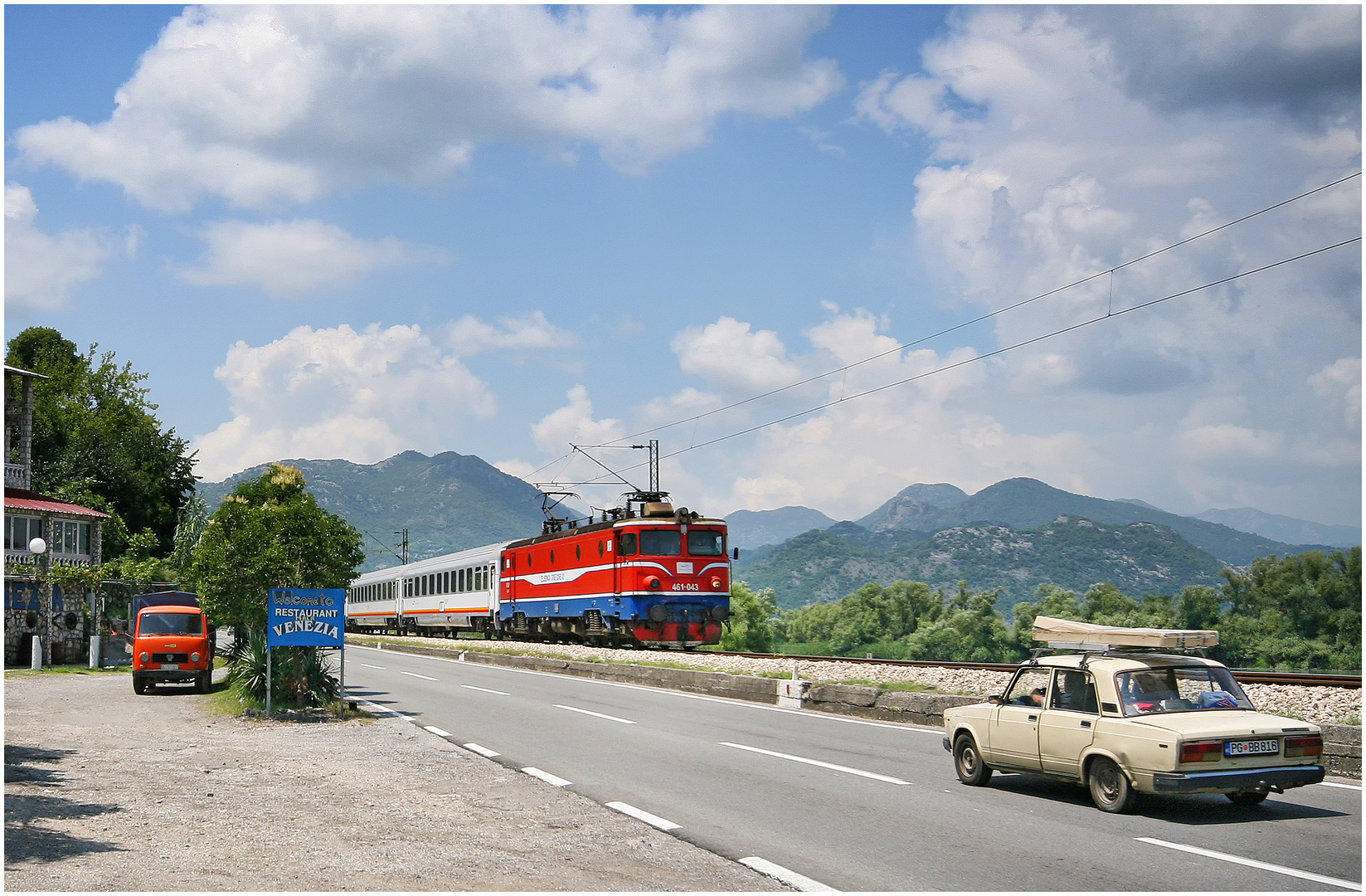 Mit dem Schnellzug durch die Berge XCV