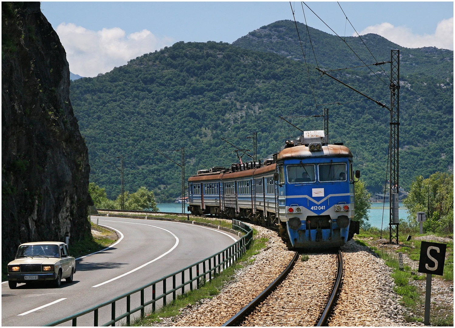 Mit dem Schnellzug durch die Berge XCVIII